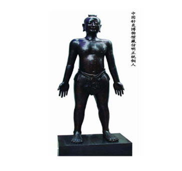 仿明正統針灸銅人 (真銅全銅、高170CM)